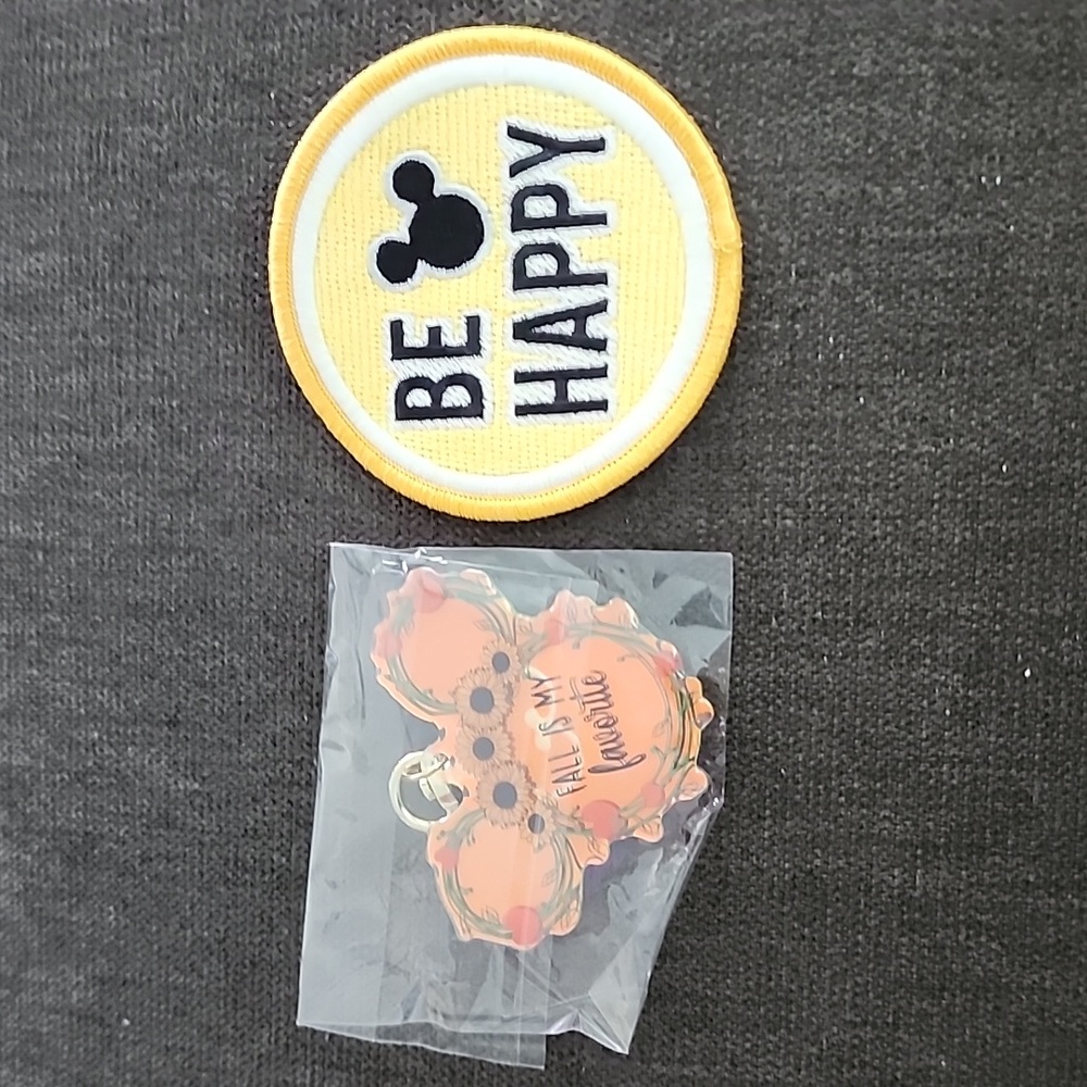 Disney Inspired Keychain And Patch Set - image 1